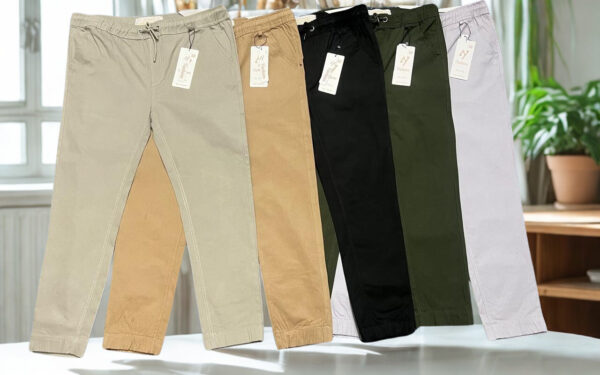Twill 4 Pocket Long Jogger's
